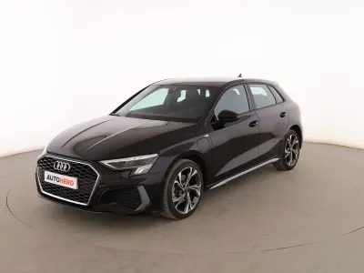 Usado Audi A3 Sportback S-Line 204 CV (150 kW) 2021 Negro Utilitario