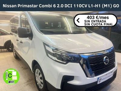 usado Nissan Primastar Combi 6 2.0dci S&s L1h1 1t Go 110