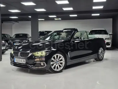 Usado BMW 420 Cabriolet 184 CV (135 kW) 2018 Negro Descapotable