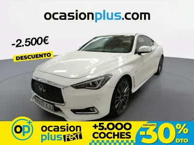 Usado Infiniti Q60 Sport Tech 211 CV (155 kW) 2018 Blanco Coupe