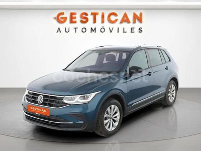 Usado VW Tiguan Life 130 CV (95 kW) 2021 Azul SUV