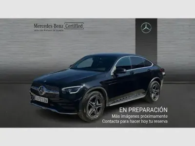 Usado Mercedes GLC220 AMG line 194 HP (142 kW) 2019 Preto Coupé