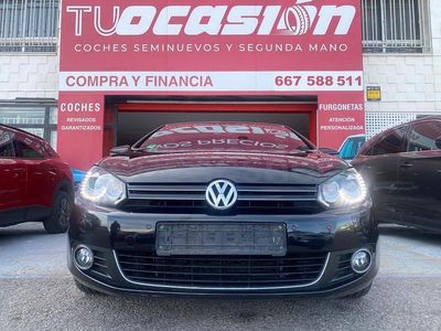 Usado VW Golf Cabriolet 140 CV (102 kW) 2012 Negro Descapotable