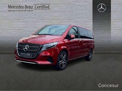 Rojo Usado 2025 Mercedes E250 Avantgarde Familiar | 77.300 €