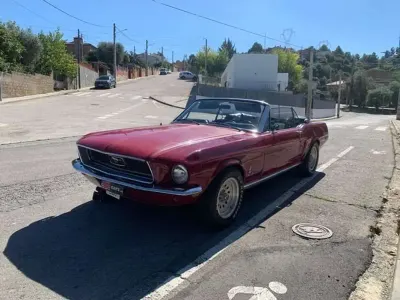 Usado Ford Mustang 1968 Rojo Descapotable