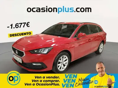 Käytetty Seat Leon ST Style 150 HP (110 kW) 2020 Punainen Farmari
