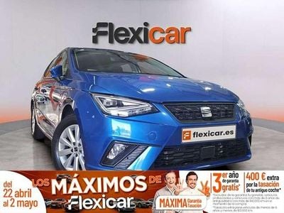 Brugt Seat Ibiza Style 110 HK (80 kW) 2023 Blå Hatchback