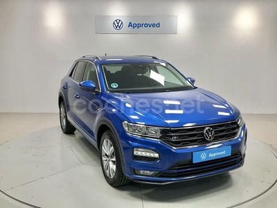 Azul Usado 2021 VW T-Roc Advance SUV | 21.750 € (Precio justo)