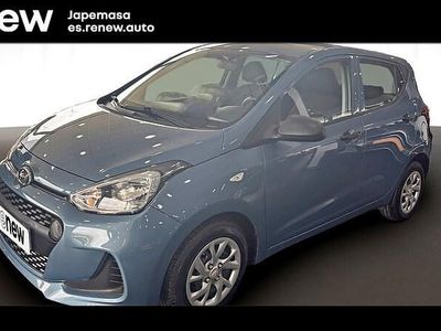 Usado Hyundai i10 66 CV (48 kW) 2018 Azul Utilitario
