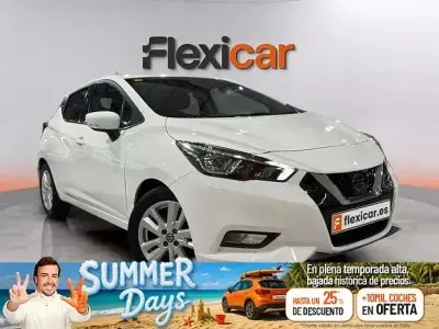 Usado Nissan Micra N-TEC 100 CV (73 kW) 2020 Blanco Utilitario