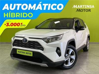 Blanco Usado 2021 Toyota RAV4 Hybrid Advance SUV | 30.300 € (Precio justo)