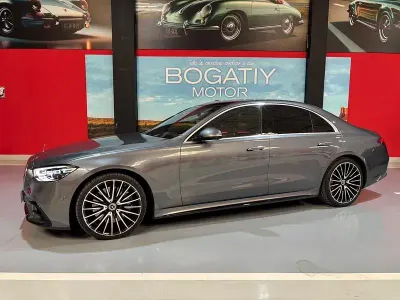 Usado Mercedes S500 435 CV (319 kW) 2021 Gris / plata Berlina