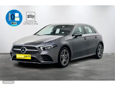 Usado Mercedes A250 218 CV (160 kW) 2021 Plateado Berlina
