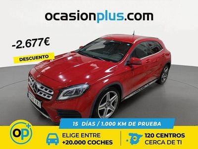 Usado Mercedes GLA200 136 CV (100 kW) 2019 Rojo SUV
