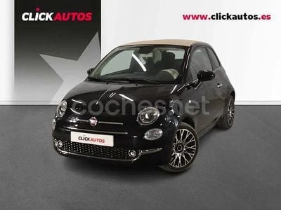 Negro Usado 2023 Fiat 500C Dolcevita Descapotable | 16.500 € (Caro)