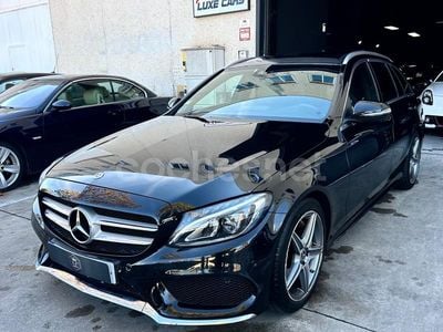 Negro Usado 2019 Mercedes C250 Familiar | 22.500 € (Buen precio)