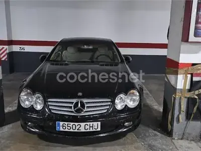 Usado Mercedes SL500 306 CV (225 kW) 2003 Negro Descapotable