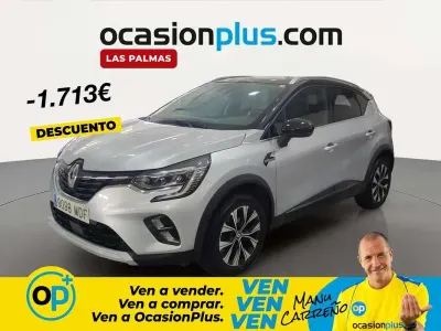 Usado Renault Captur Techno 91 CV (66 kW) 2023 Gris SUV
