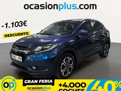 Usado Honda HR-V Executive 131 CV (96 kW) 2016 Azul SUV