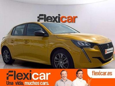 Usado Peugeot 208 Active 101 CV (74 kW) 2022 Amarillo Utilitario