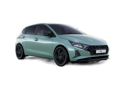 Ny Hyundai i20 Blackline 90 HK (66 kW) 2026 Grön Halvkombi