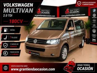 Usado VW Multivan 179 CV (131 kW) 2015 Marrón Monovolumen