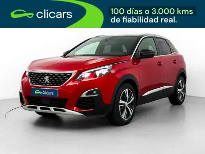 Usado Peugeot 3008 GT-line 130 CV (95 kW) 2017 Rojo SUV