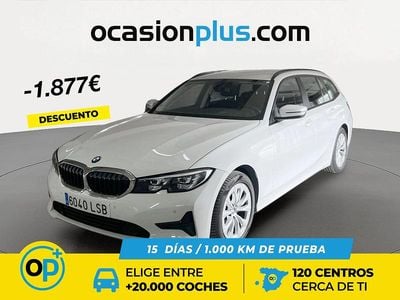 Usado BMW 318 150 CV (110 kW) 2021 Blanco Familiar