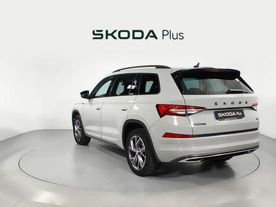 Usado Skoda Kodiaq SportLine 190 CV (139 kW) 2022 Gris SUV