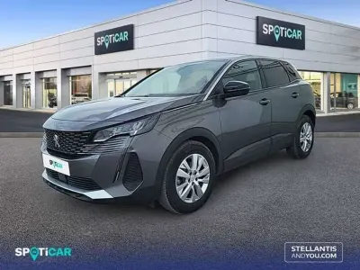 Usado Peugeot 3008 Active 131 CV (96 kW) 2022 Gris SUV