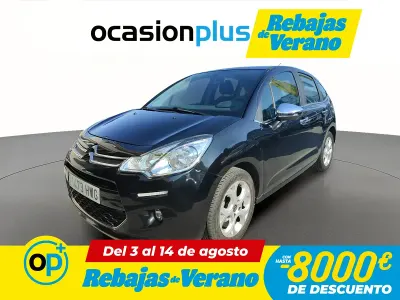 Usado Citroën C3 82 CV (60 kW) 2014 Negro Utilitario