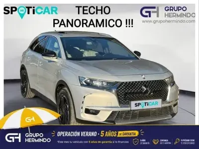 Usado DS Automobiles DS7 Crossback Grand Chic 300 CV (220 kW) 2021 Gris SUV