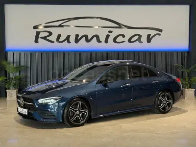 Usado Mercedes CLA200 150 CV (110 kW) 2021 Azul Berlina