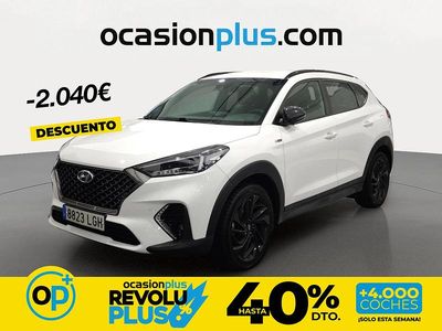 Usado Hyundai Tucson N Line 136 CV (100 kW) 2020 Blanco SUV