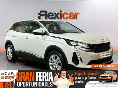 Käytetty Peugeot 3008 Active 130 HP (95 kW) 2021 Valkoinen Katumaasturi