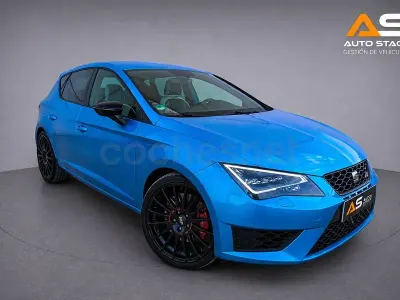 Usado Seat Leon CUPRA 290 CV (213 kW) 2016 Azul Berlina