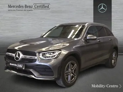 Usado Mercedes GLC220 AMG line 194 CV (142 kW) 2022 Selenitgrey  metallic paint SUV
