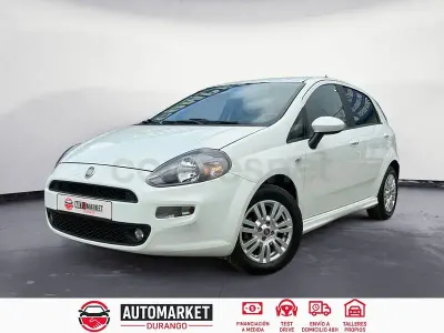 Usado Fiat Punto Easy 69 CV (50 kW) 2014 Blanco Utilitario