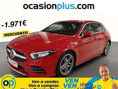 Usado Mercedes A180 AMG 116 CV (85 kW) 2018 Rojo Utilitario