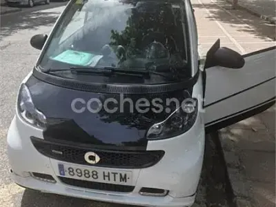 Usado Smart ForTwo Cabrio Brabus 102 CV (75 kW) 2014 Blanco Descapotable