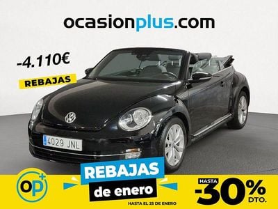 Negro Usado 2016 VW Beetle Design Descapotable | 13.880 € (Buen precio)