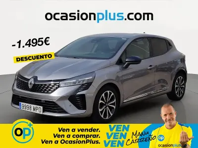 Usado Renault Clio V Techno 90 CV (66 kW) 2024 Gris Berlina