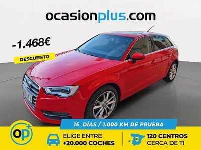 Rojo Usado 2015 Audi A3 Advanced Plus Berlina | 16.990 € (Precio justo)