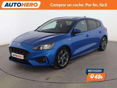 Usado Ford Focus ST-Line 120 CV (88 kW) 2019 Azul Utilitario