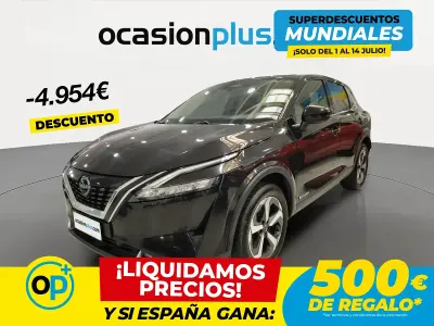 Usado Nissan Qashqai N-Connecta 190 CV (139 kW) 2024 Negro SUV