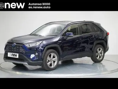 Occasion Toyota RAV4 Hybrid Luxury 218 PK (160 kW) 2021 Blauw SUV