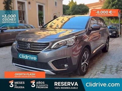 Usado Peugeot 5008 Allure 131 CV (96 kW) 2017 Gris Monovolumen