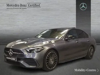 Usado Mercedes C200 AMG line 163 CV (119 kW) 2023 Gris selenita Berlina