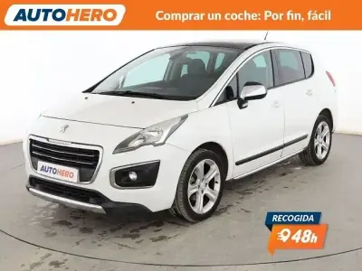Usado Peugeot 3008 Allure 115 CV (84 kW) 2014 Blanco Familiar