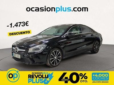 Usado Mercedes CLA200 136 CV (100 kW) 2016 Negro Berlina
